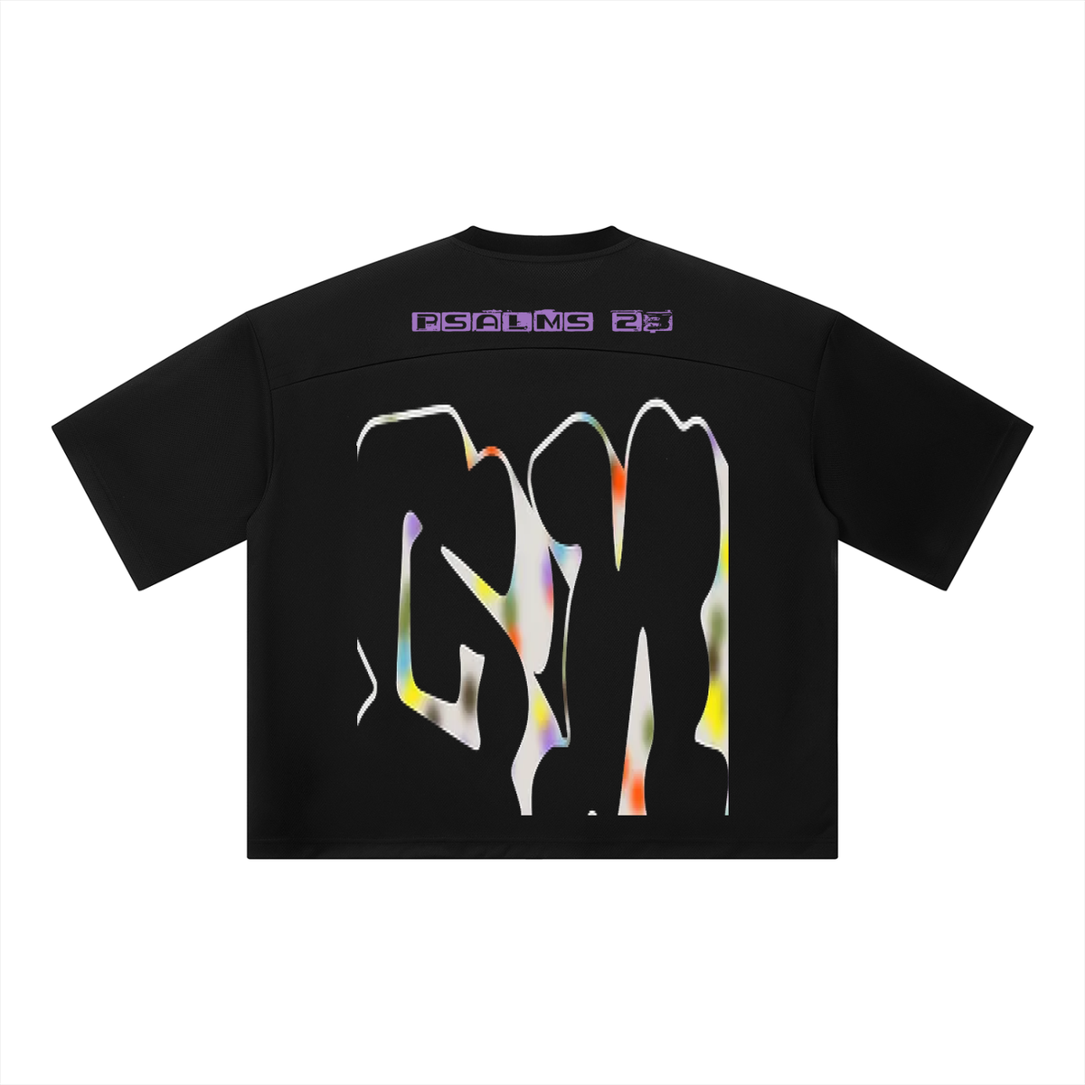 Unisex Boxy Mesh Crewneck T-Shirt