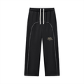 Contrast-Stitched Fleece Sweatpants