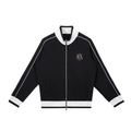 Color Block Raglan Sleeve Zip Track Jacket