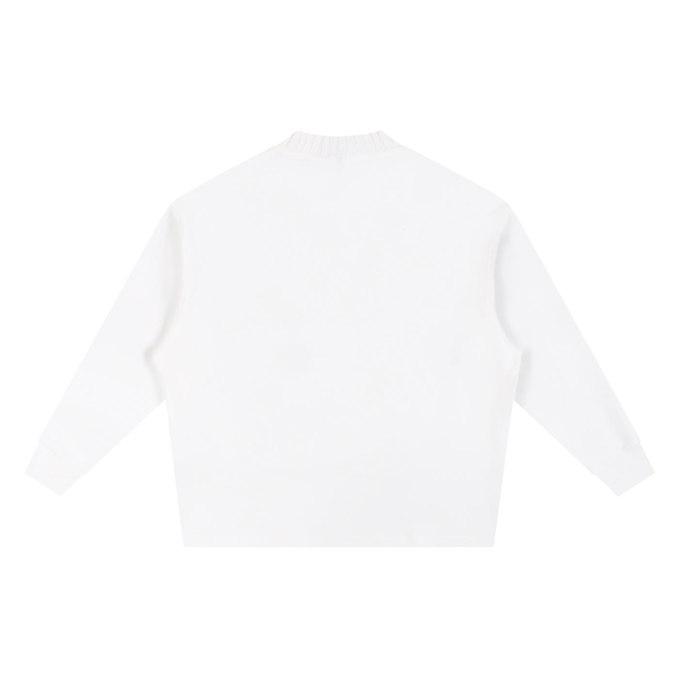 Knitted Round Neck Oversize Sweatshirt