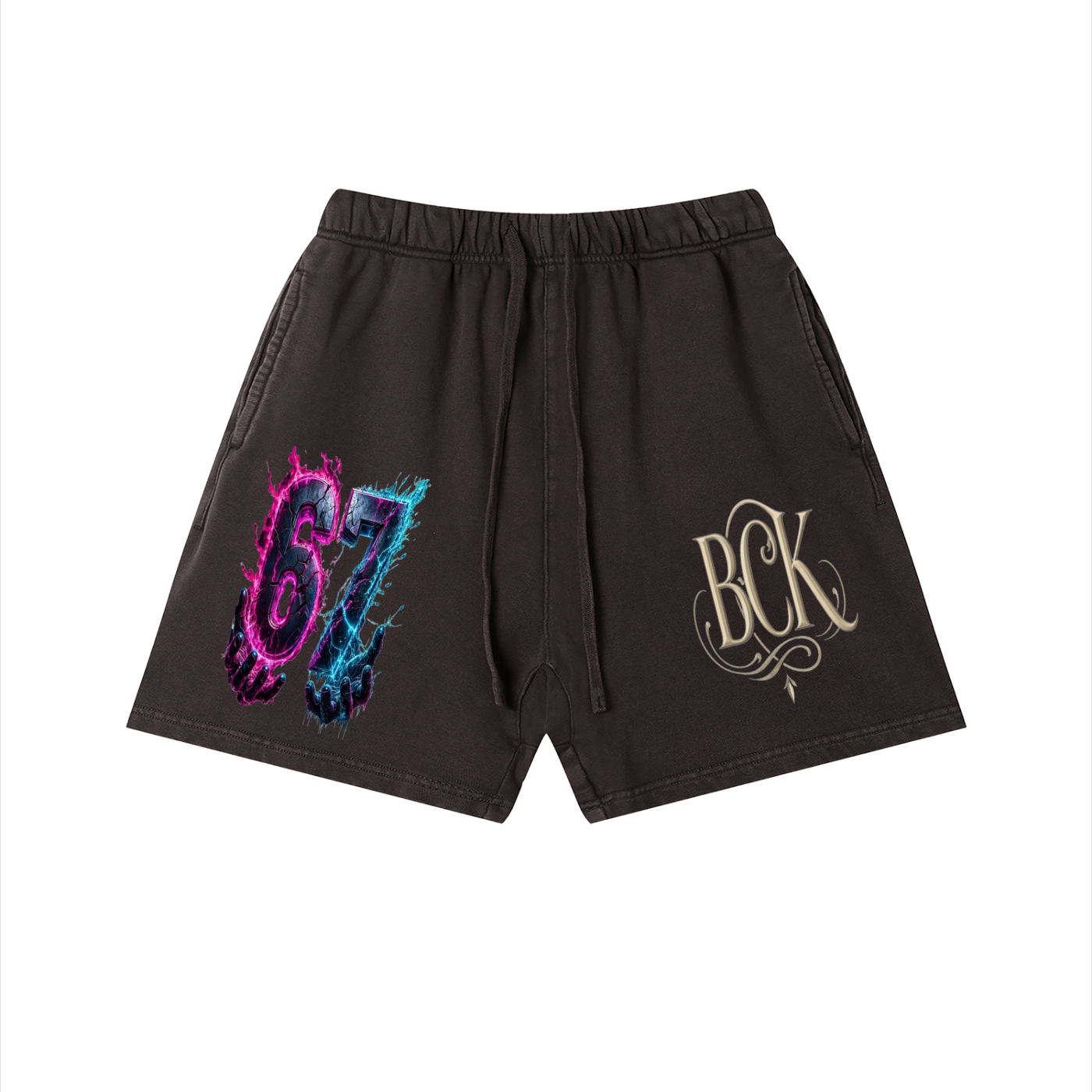 Unisex Vintage Wash Cotton Shorts