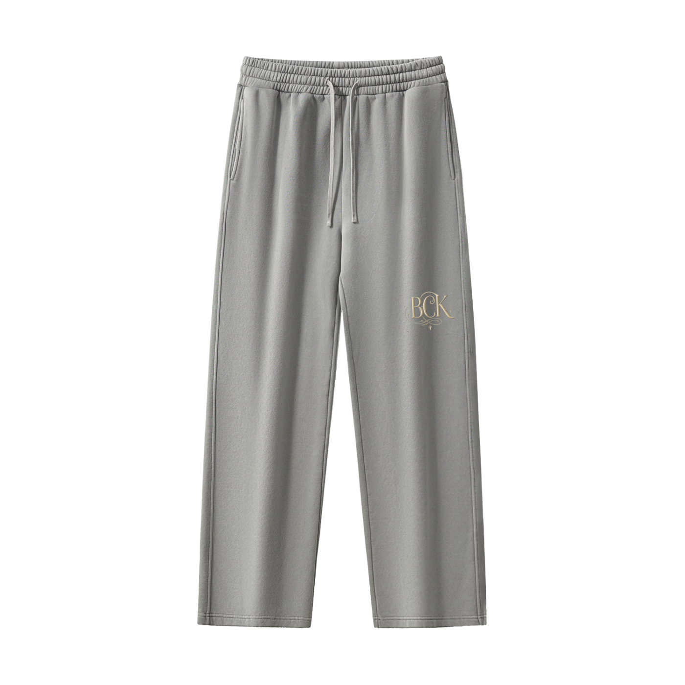 Frayed Enzyme Washed Fleece Sweatpants