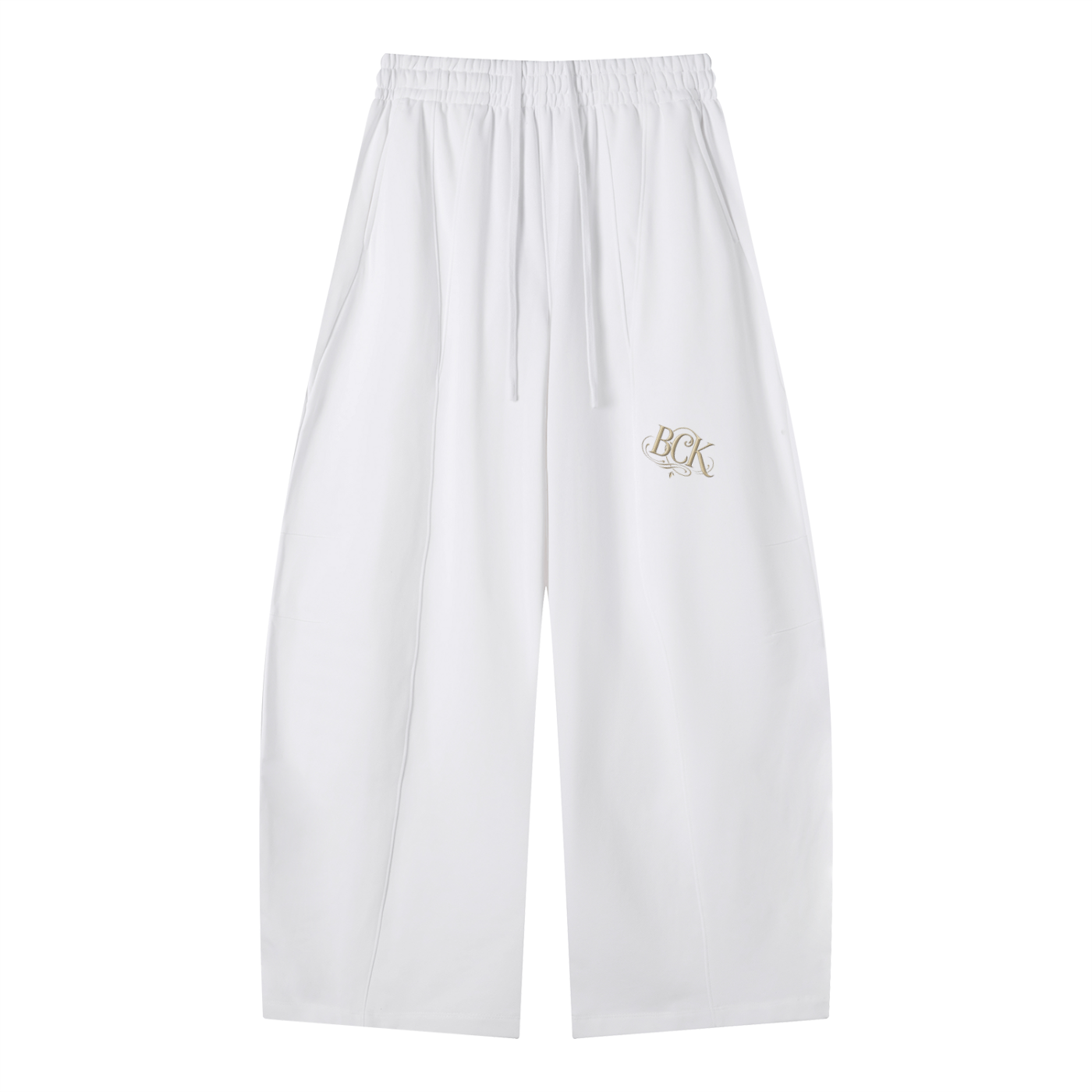Heavyweight Wide Leg Panel Sweatpants