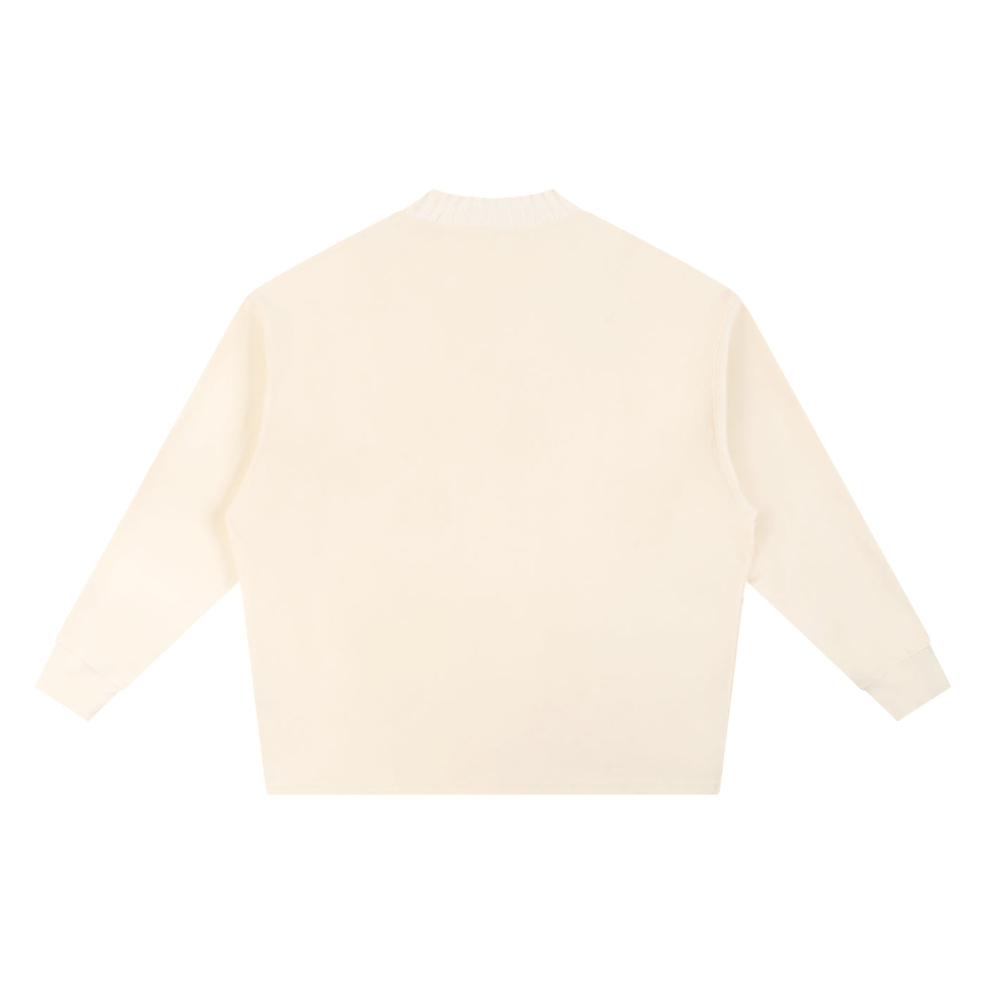 Knitted Round Neck Oversize Sweatshirt