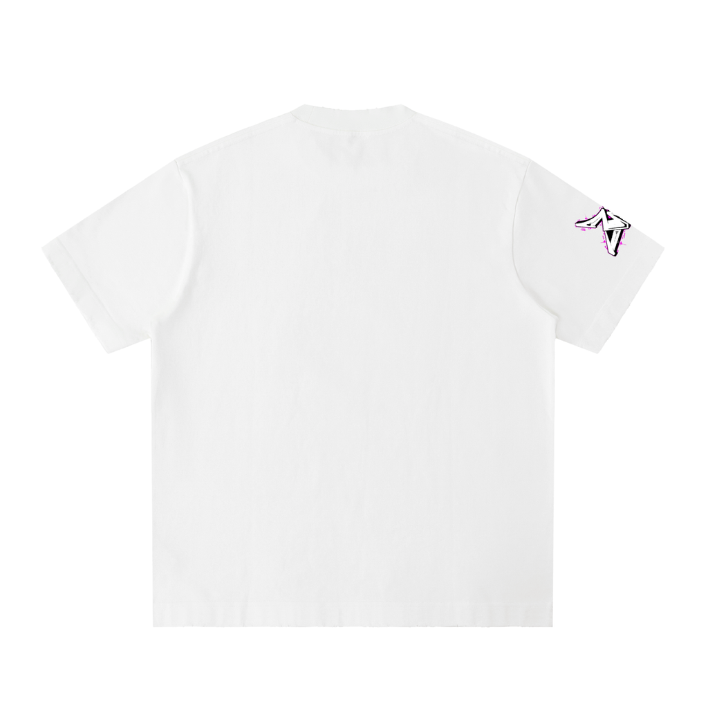 Heavyweight Vintage Washed Frayed T-Shirt