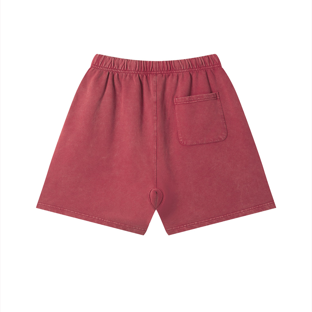 Unisex Vintage Wash Cotton Shorts