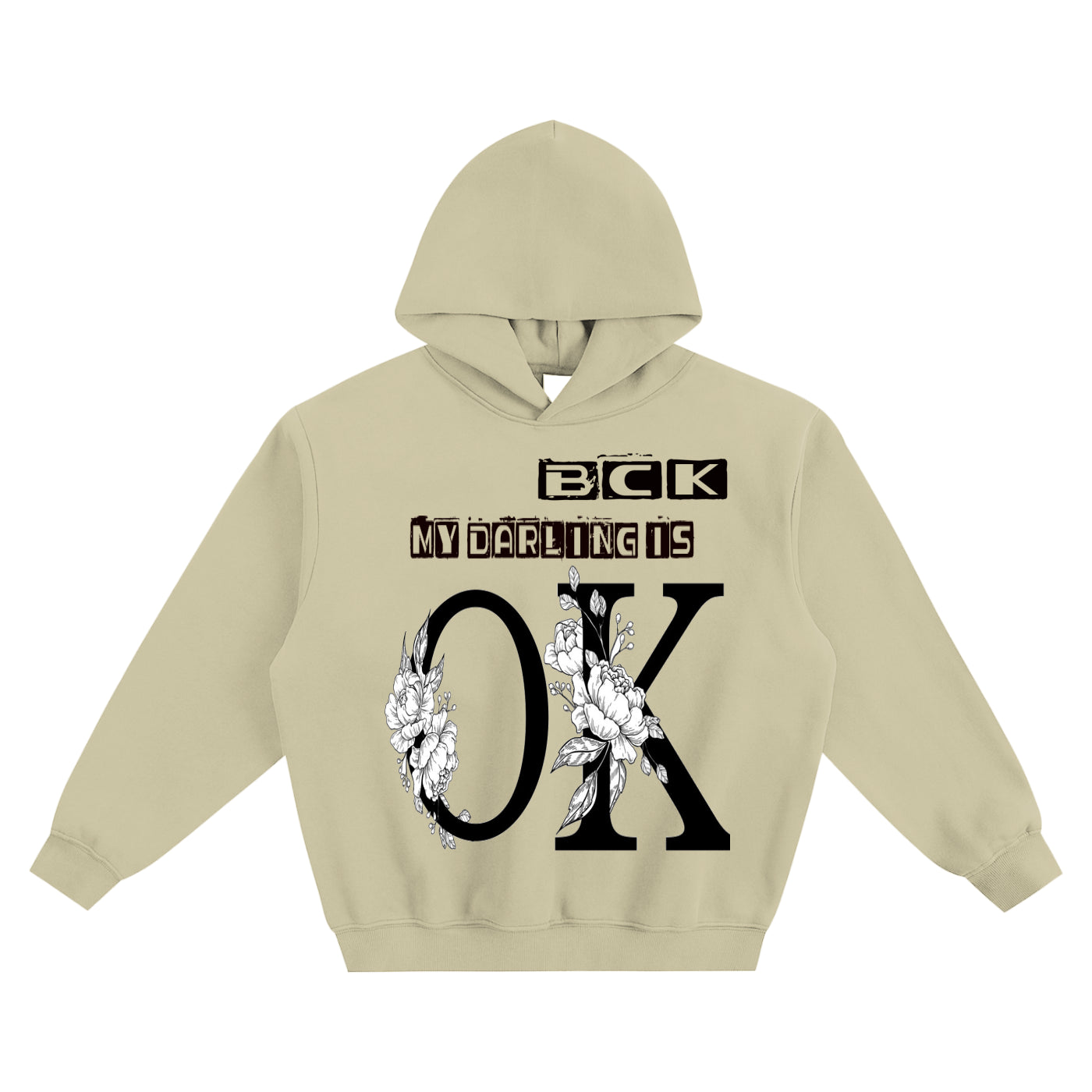 Fleeced Boxy Hoodie