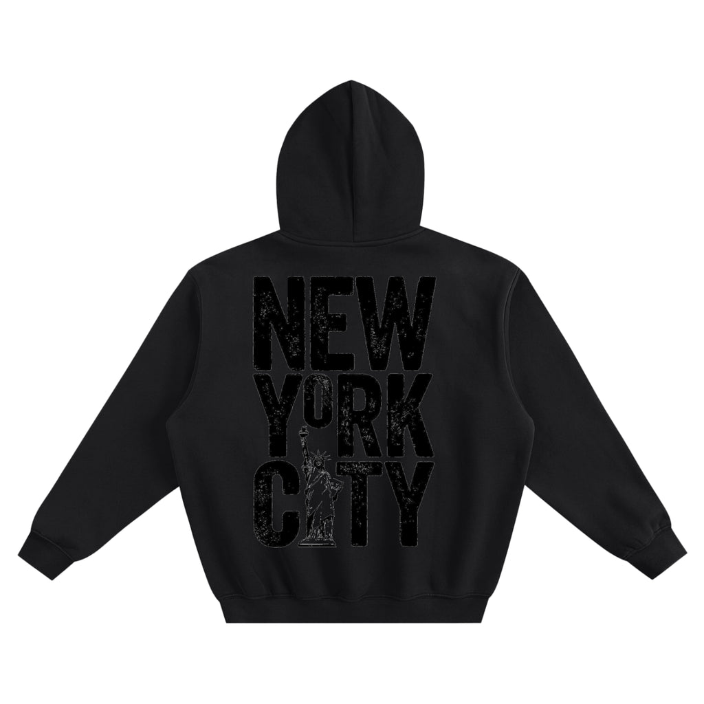 Fleeced Boxy Hoodie
