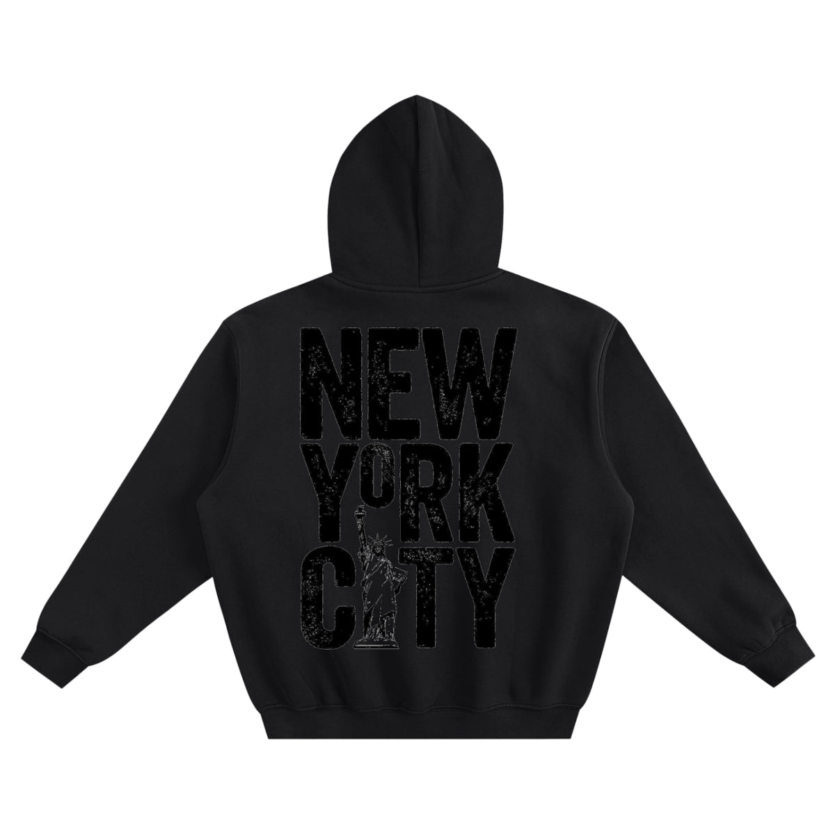 Fleeced Boxy Hoodie