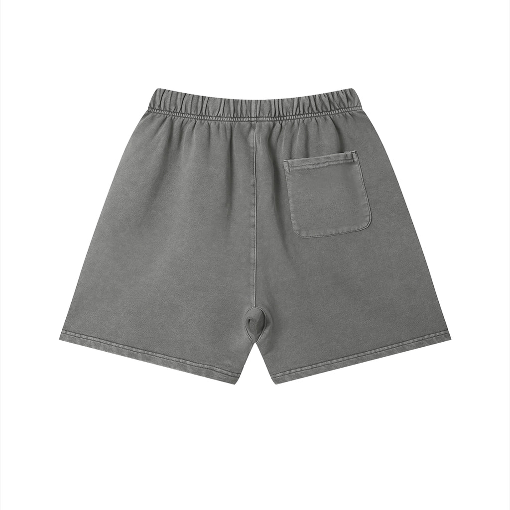 Unisex Vintage Wash Cotton Shorts
