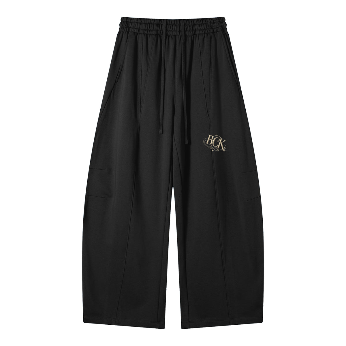 Heavyweight Wide Leg Panel Sweatpants