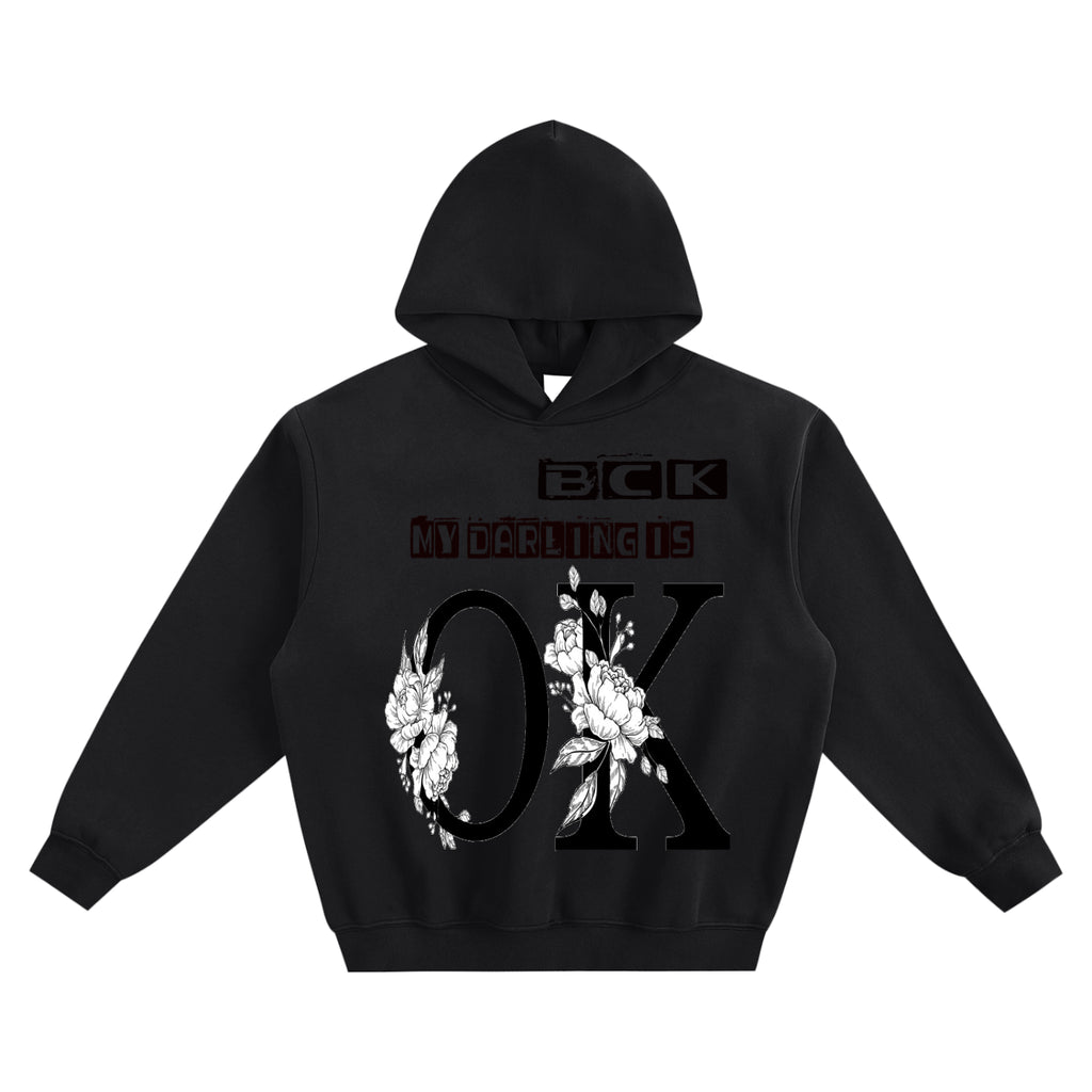 Fleeced Boxy Hoodie