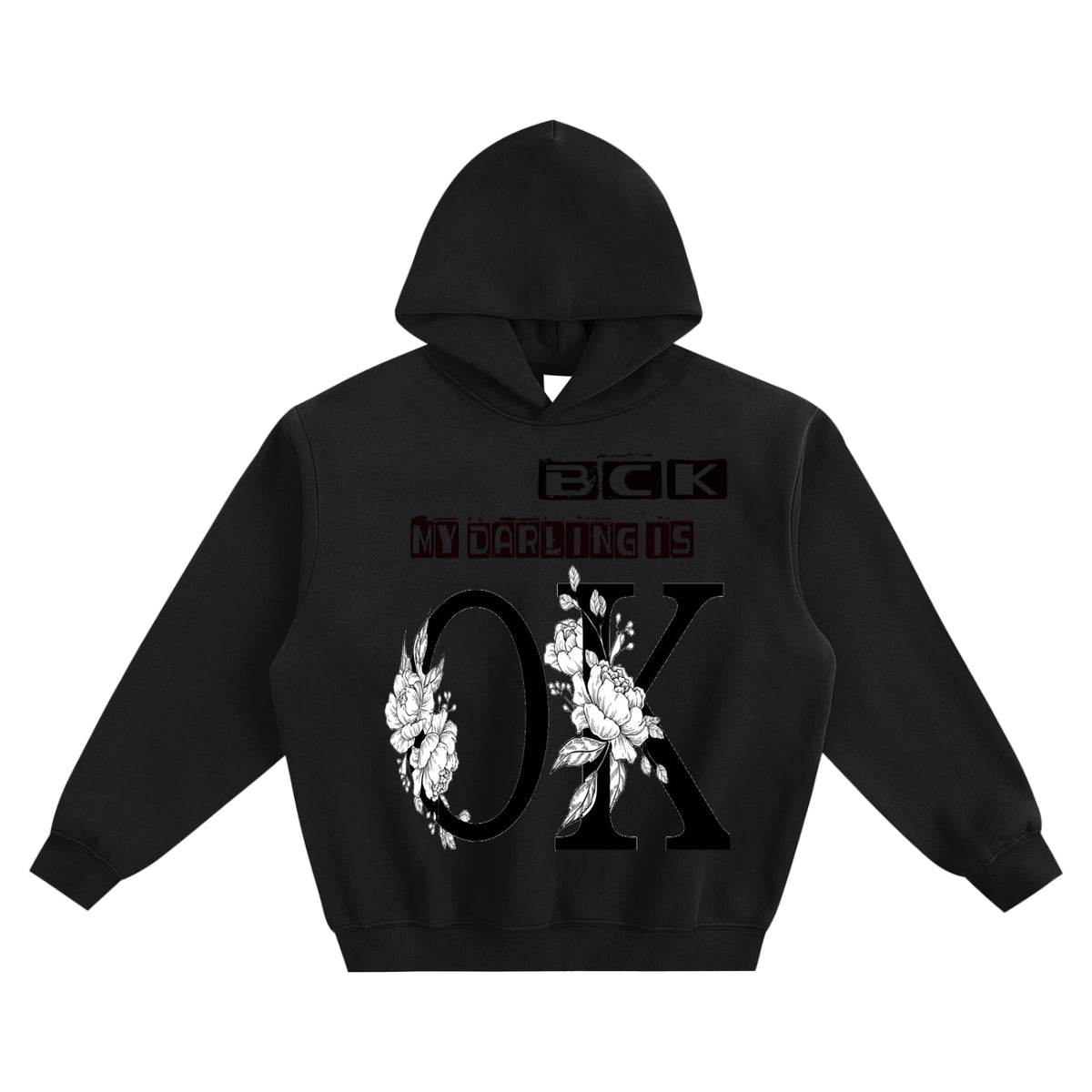Fleeced Boxy Hoodie