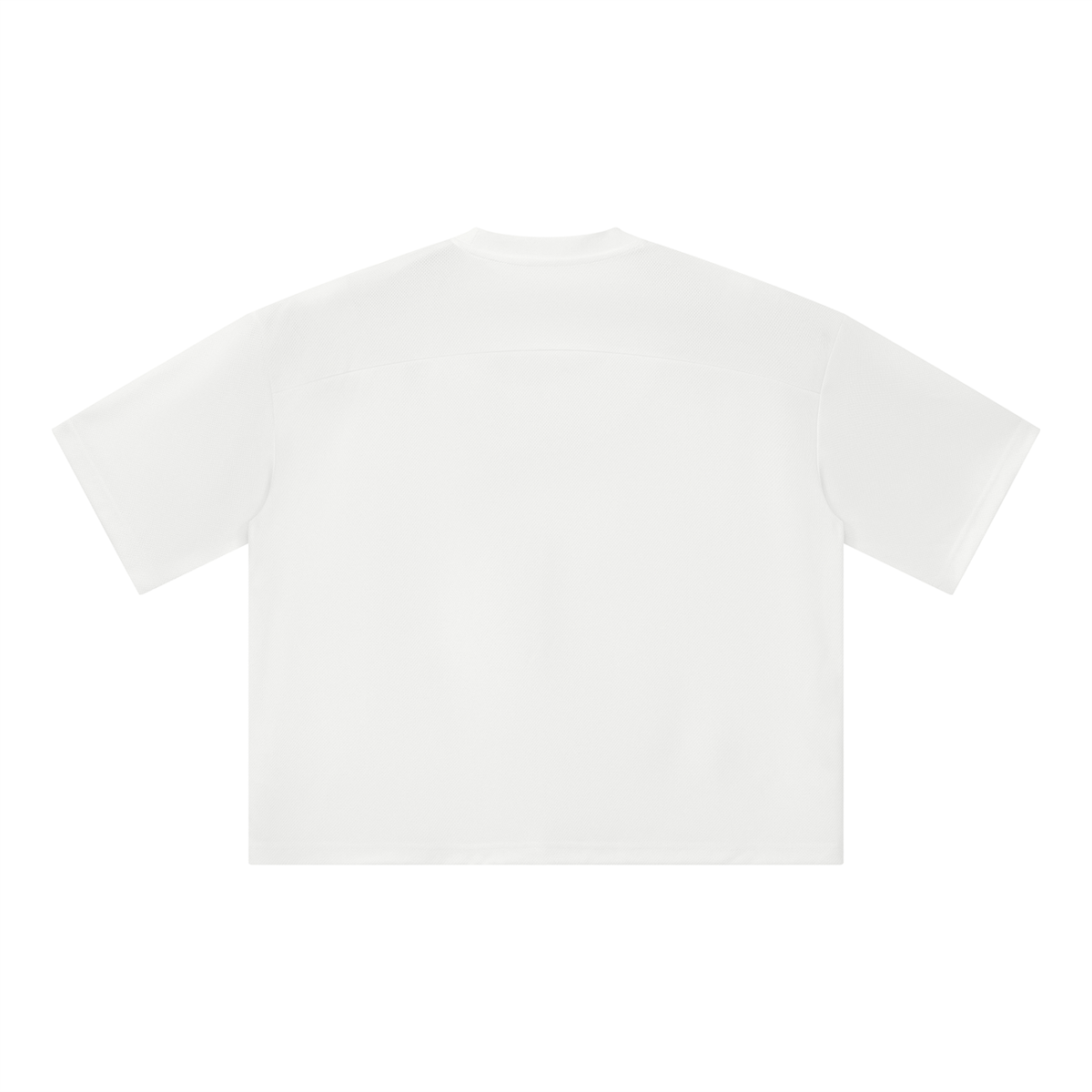 Unisex Boxy Mesh Crewneck T-Shirt