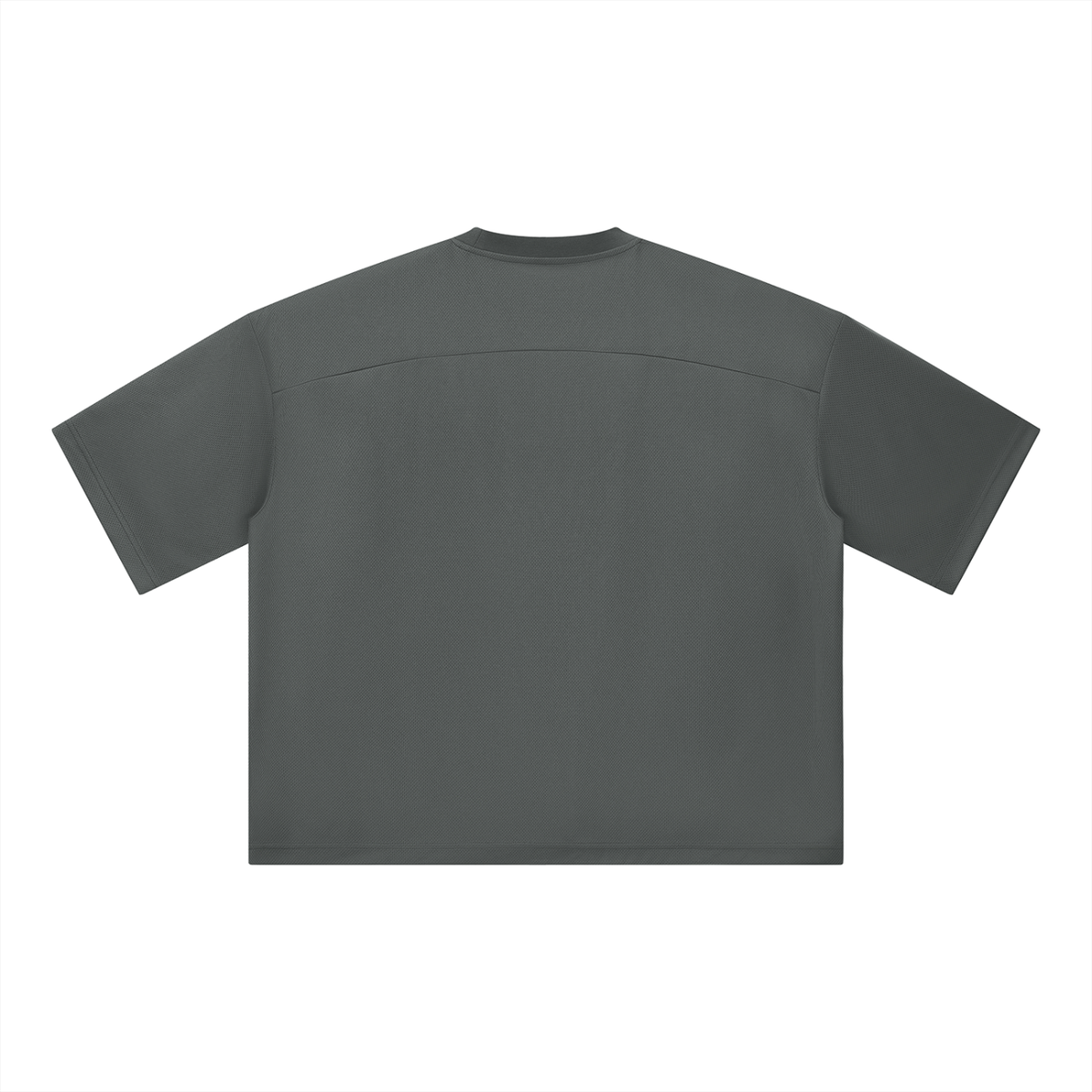 Unisex Boxy Mesh Crewneck T-Shirt