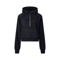 Cropped Half-Zip Hoodie
