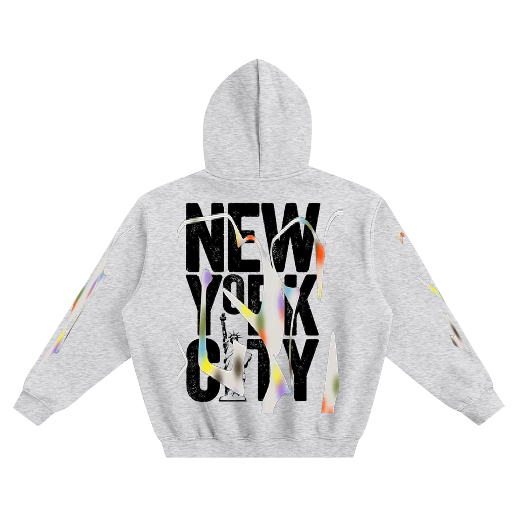 Fleeced Boxy Hoodie