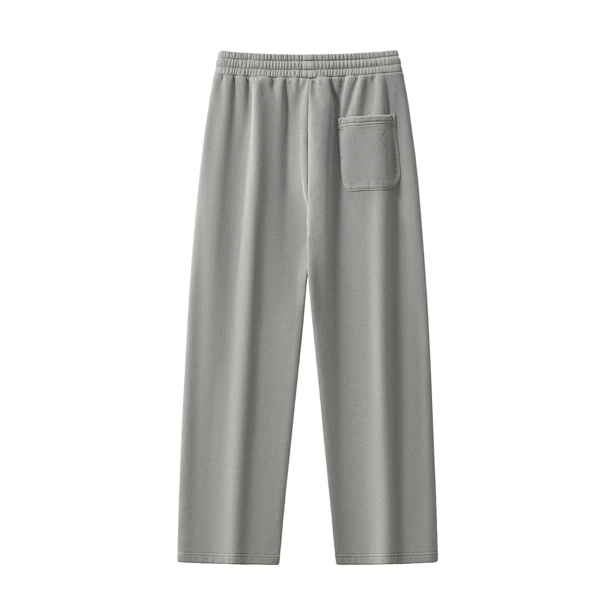 Frayed Enzyme Washed Fleece Sweatpants