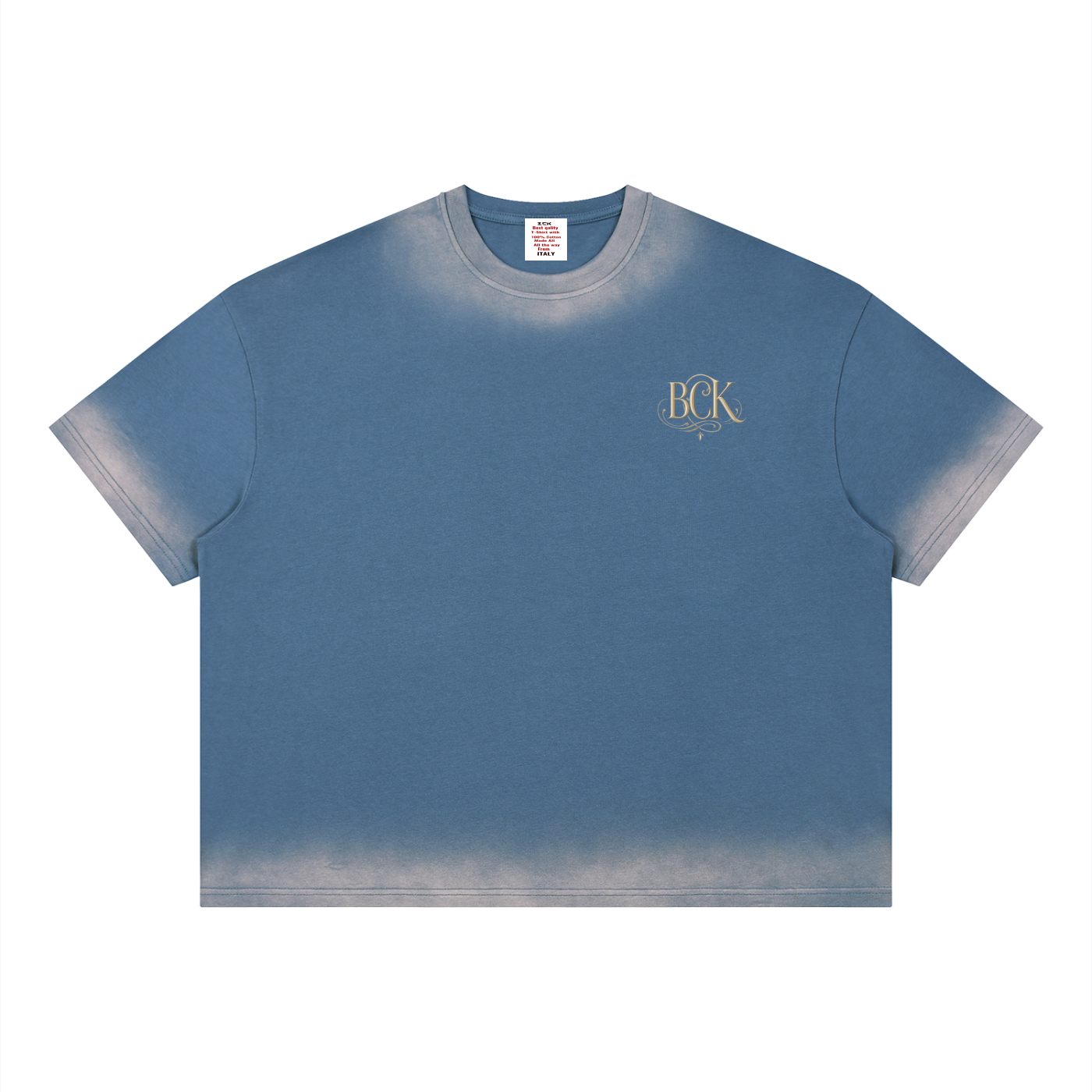 Unisex Boxy Sunfade Vintage Wash T-Shirt
