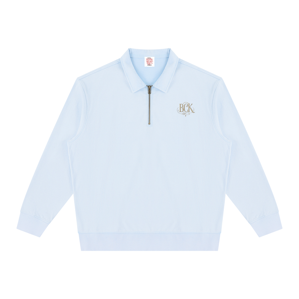 Unisex Vintage Wash Quarter-Zip Sweatshirt