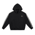 Side Stripe Drop-Shoulder Hoodie