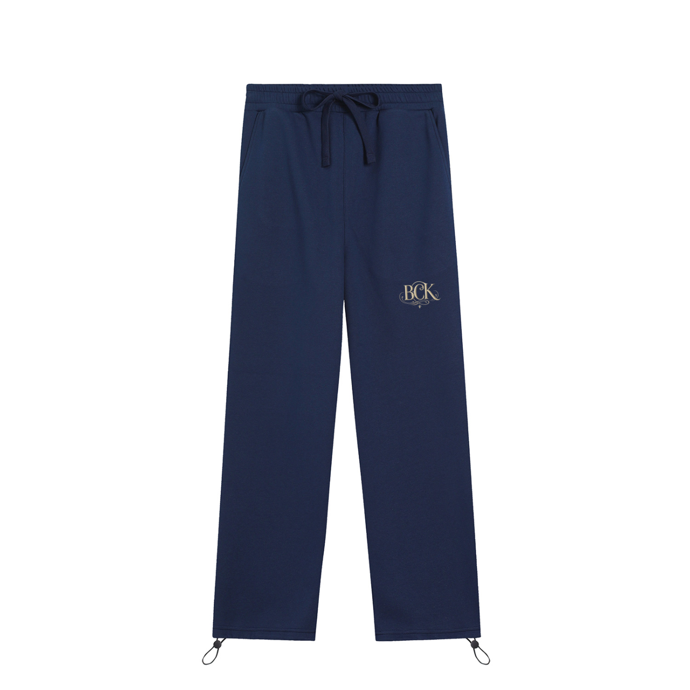 Essential Drawstring Straight-Leg Sweatpants