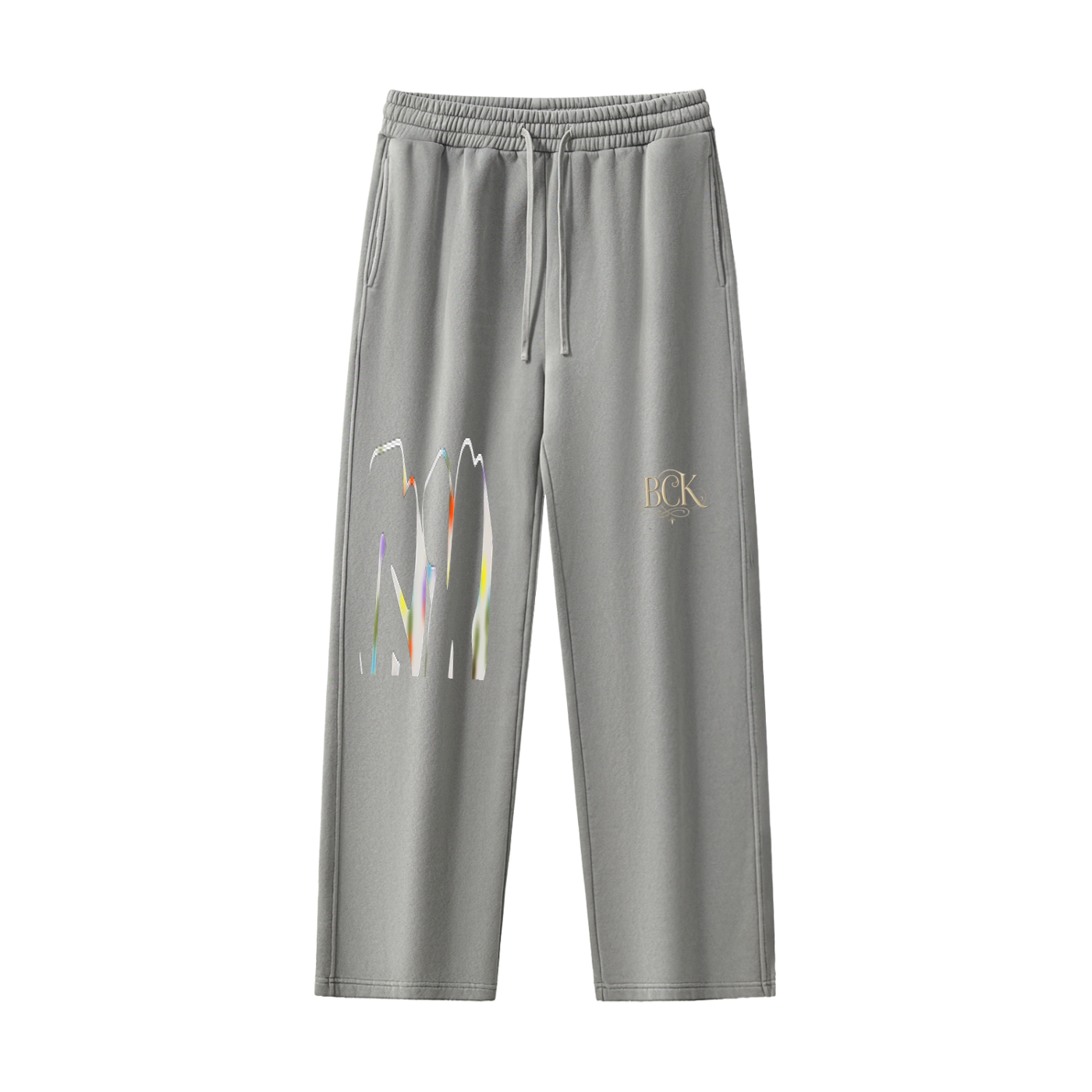 Frayed Enzyme Washed Fleece Sweatpants