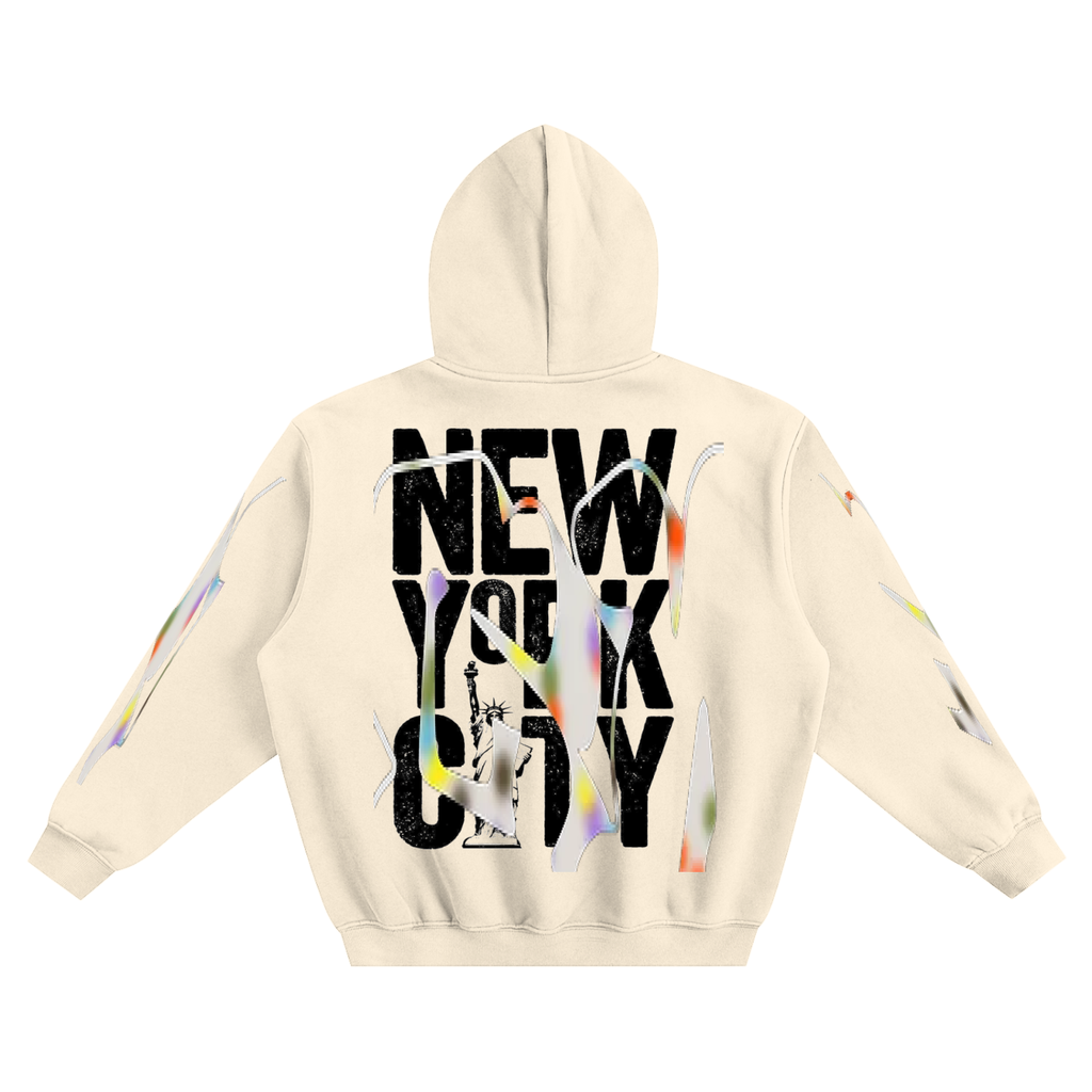 Fleeced Boxy Hoodie