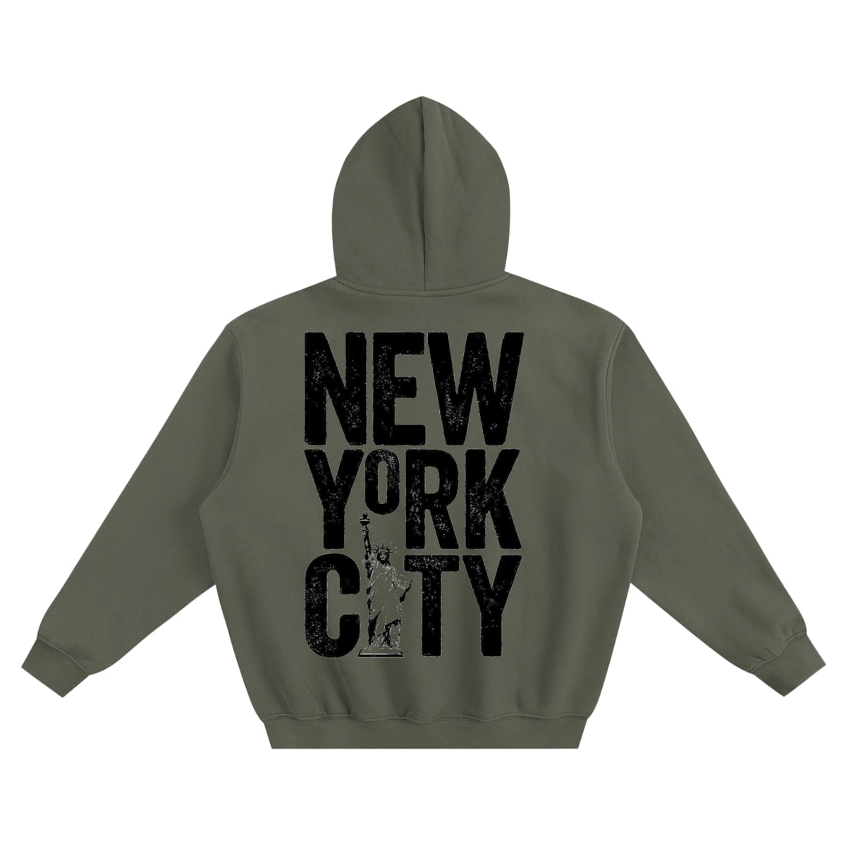 Fleeced Boxy Hoodie