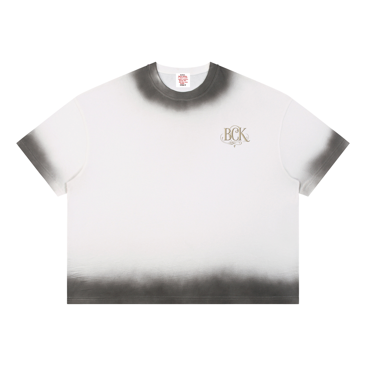 Unisex Boxy Sunfade Vintage Wash T-Shirt