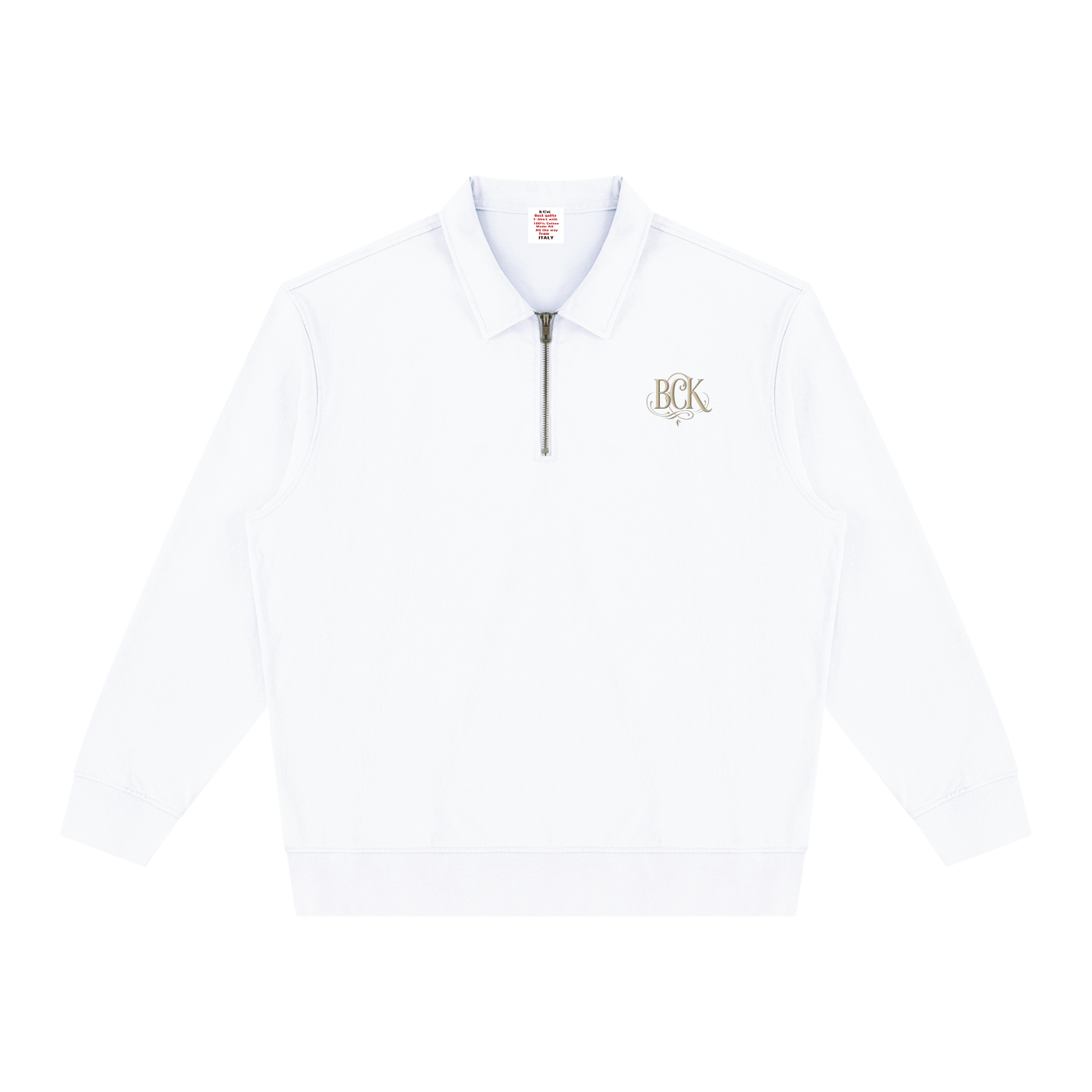 Unisex Vintage Wash Quarter-Zip Sweatshirt