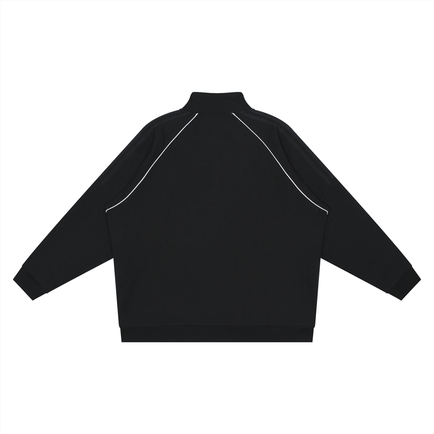 Reflection Striped Raglan Sleeve  Jacket