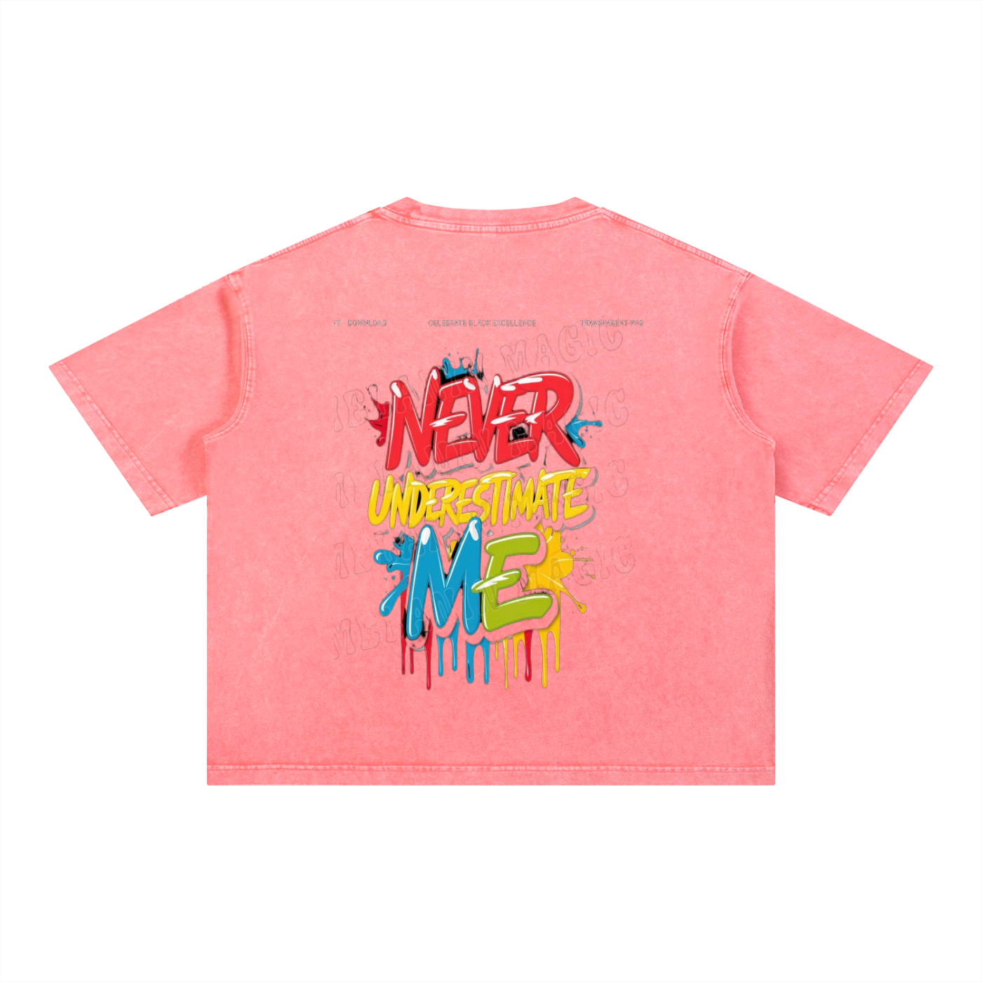 Mineral Wash Boxy Cotton T-Shirt