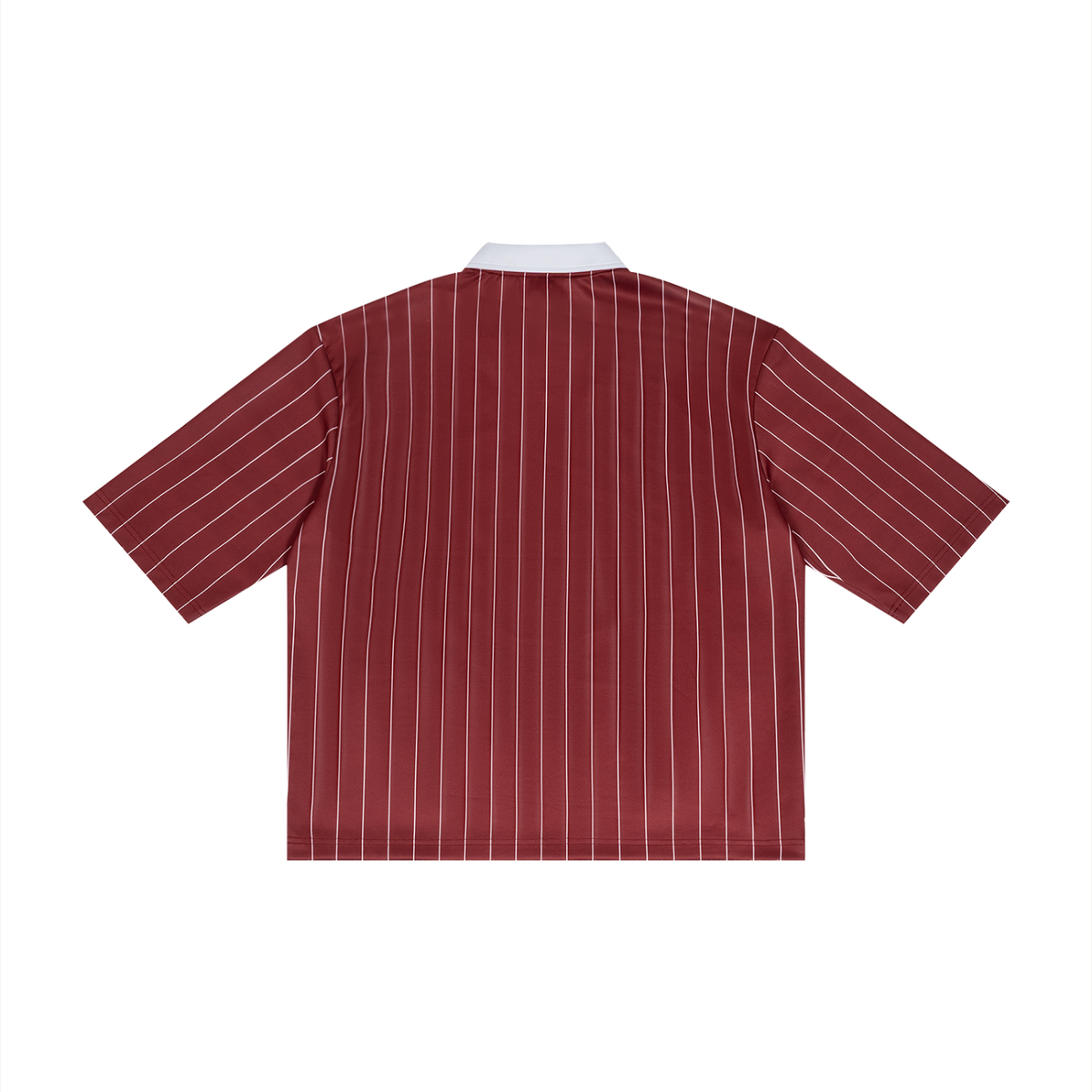 Unisex Pinstripe Collared Soccer Jersey
