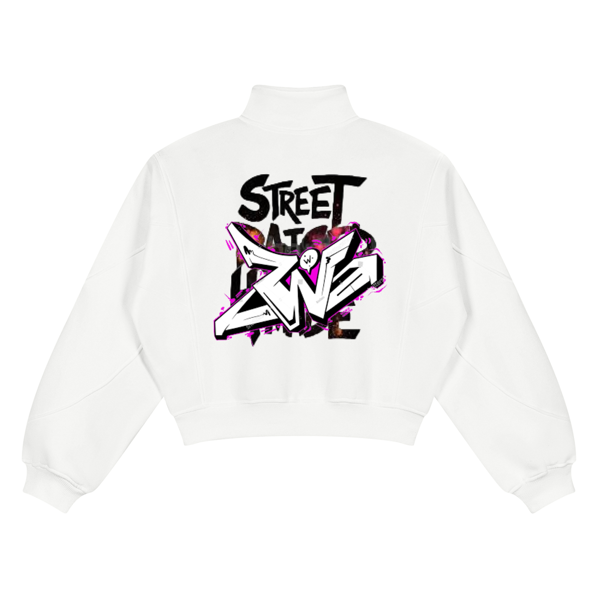 Women’s Loose Fleece Quarter-Zip Sweatshirt