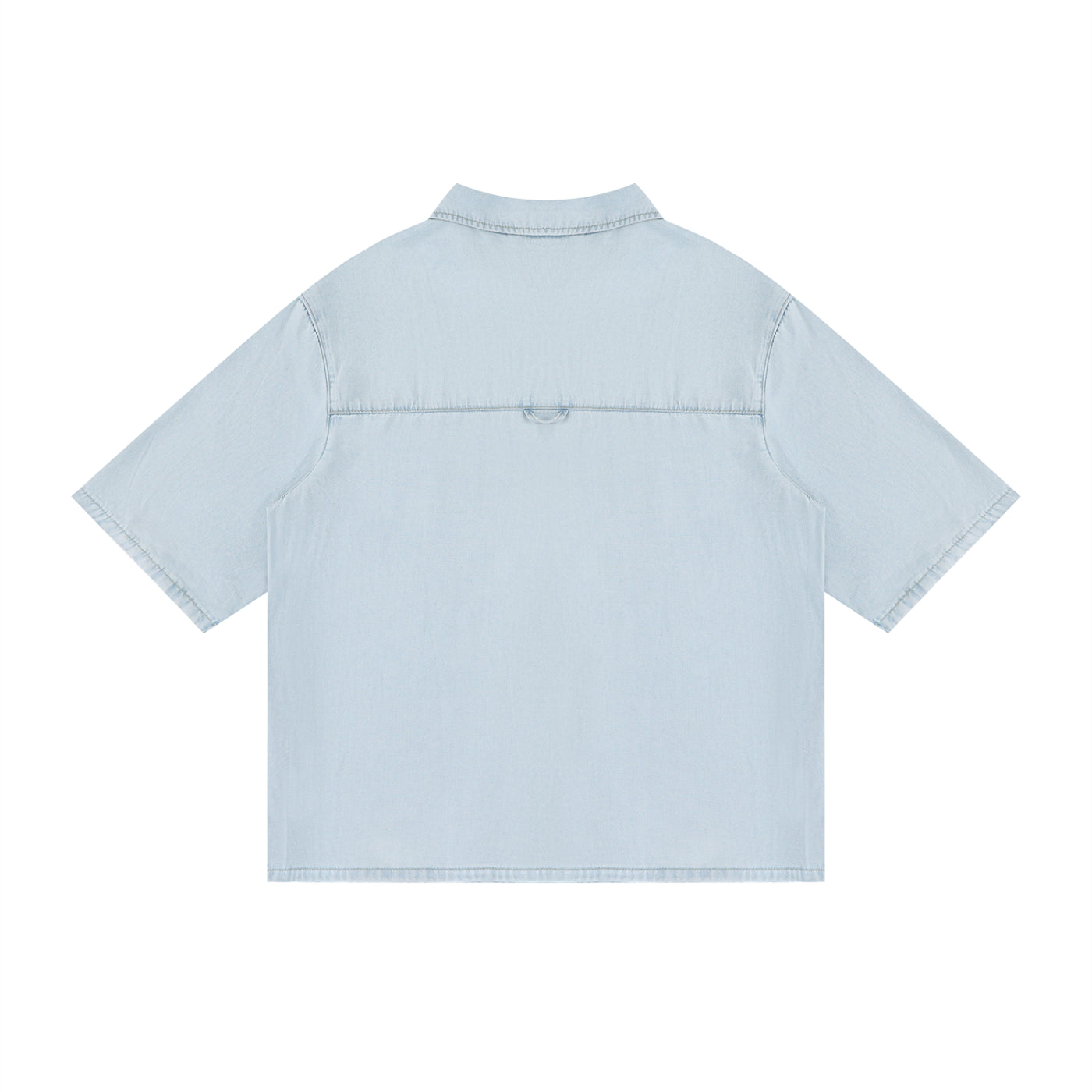 Unisex Vintage Wash Drop Shoulder Lyocell Shirt