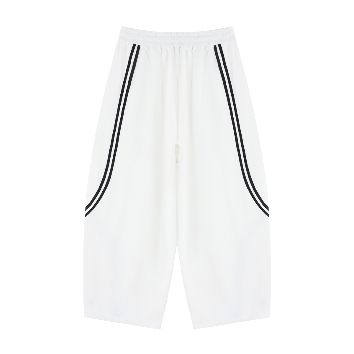 Unisex Wide Leg Piping Sweatpants