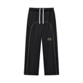 Contrast-Stitched Fleece Sweatpants