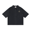 Unisex Vintage Wash Drop Shoulder Lyocell Shirt