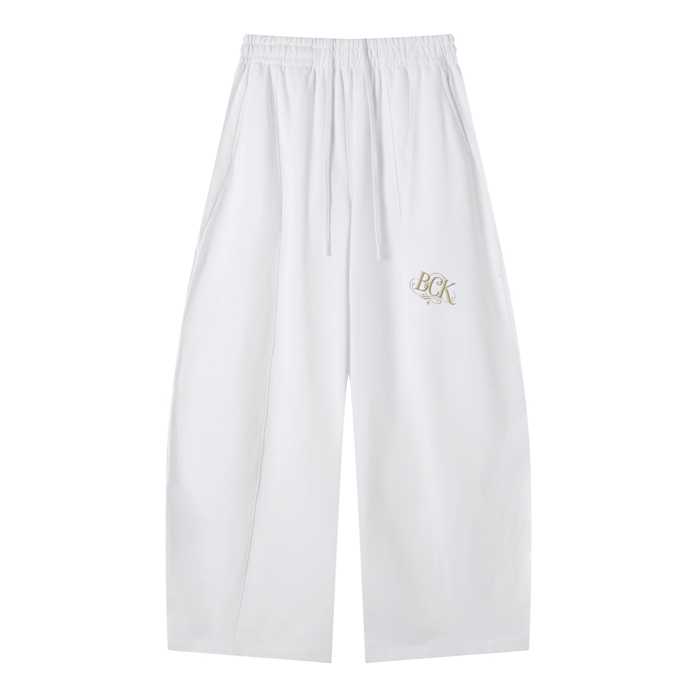 Heavyweight Wide Leg Panel Sweatpants