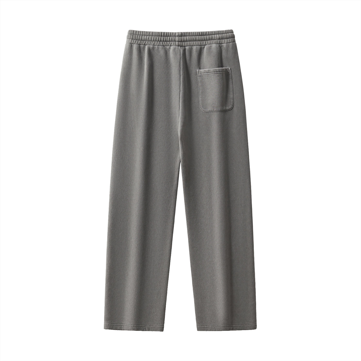 Frayed Enzyme Washed Fleece Sweatpants