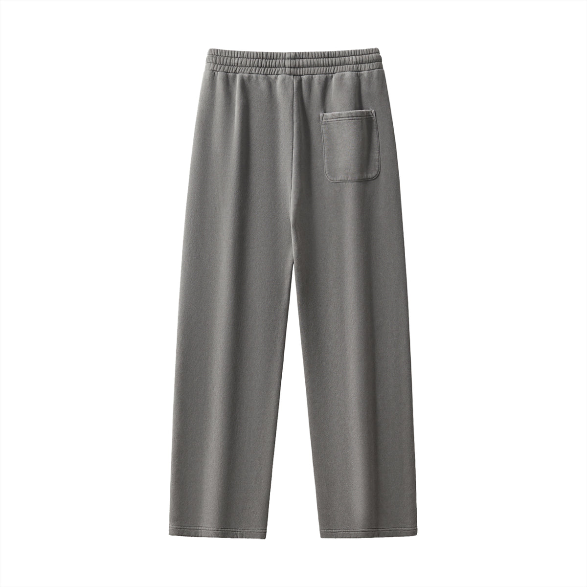 Frayed Enzyme Washed Fleece Sweatpants