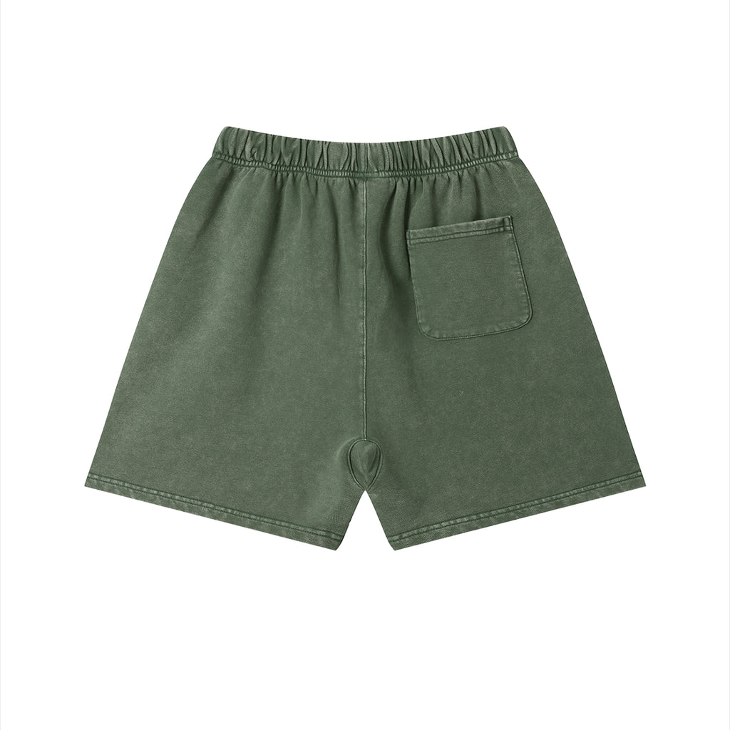 Unisex Vintage Wash Cotton Shorts