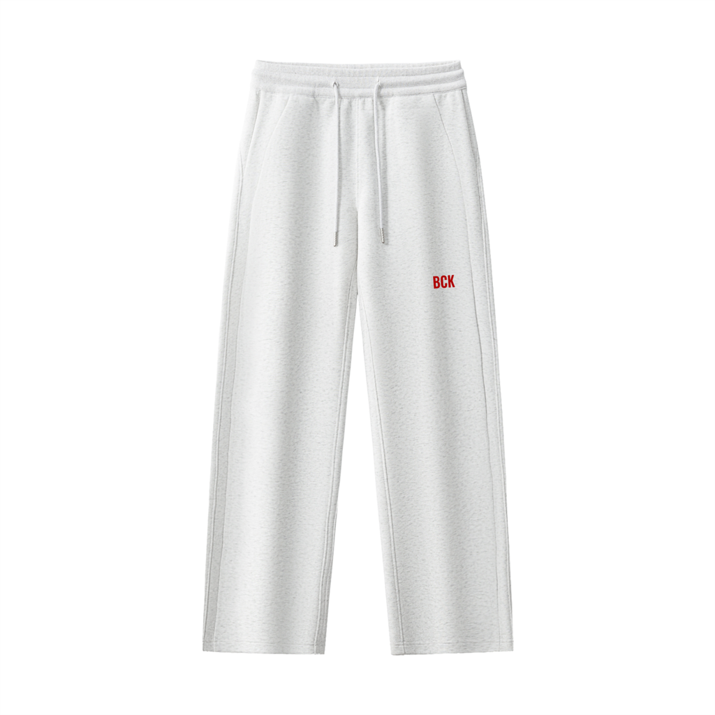 Essential Drawstring Straight-Leg Sweatpants