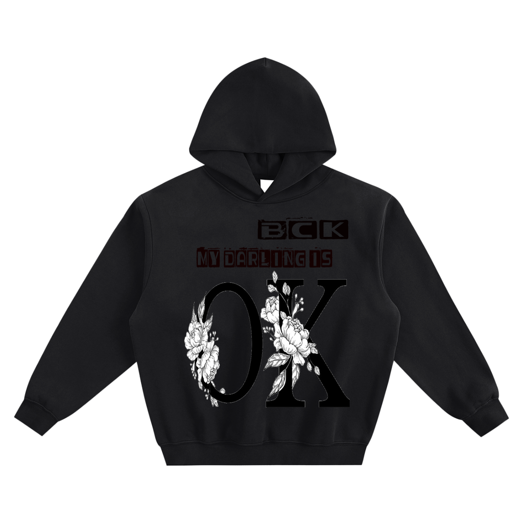 Fleeced Boxy Hoodie