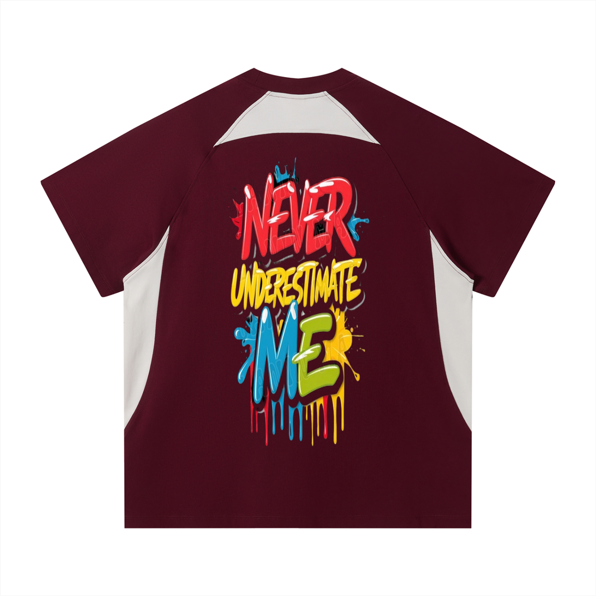 Contrast Panel Performance T-Shirt