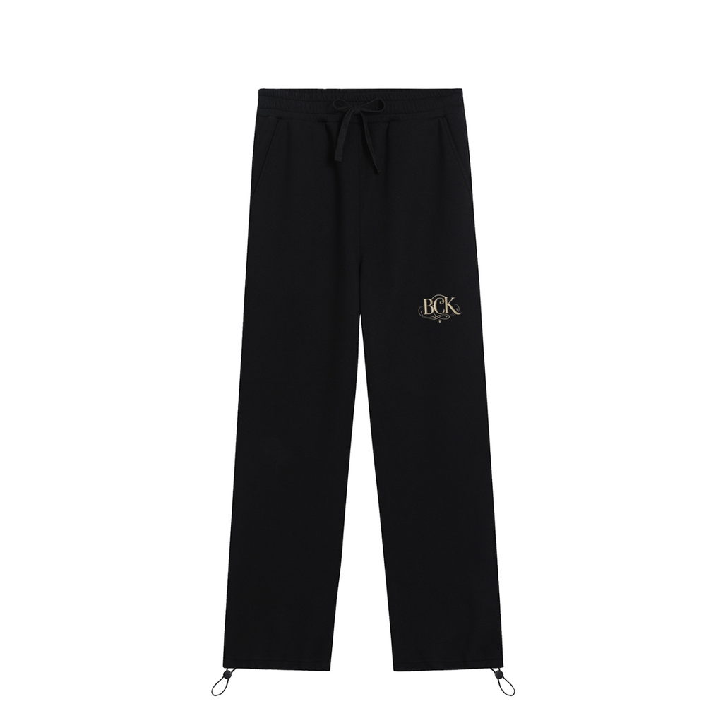 Essential Drawstring Straight-Leg Sweatpants
