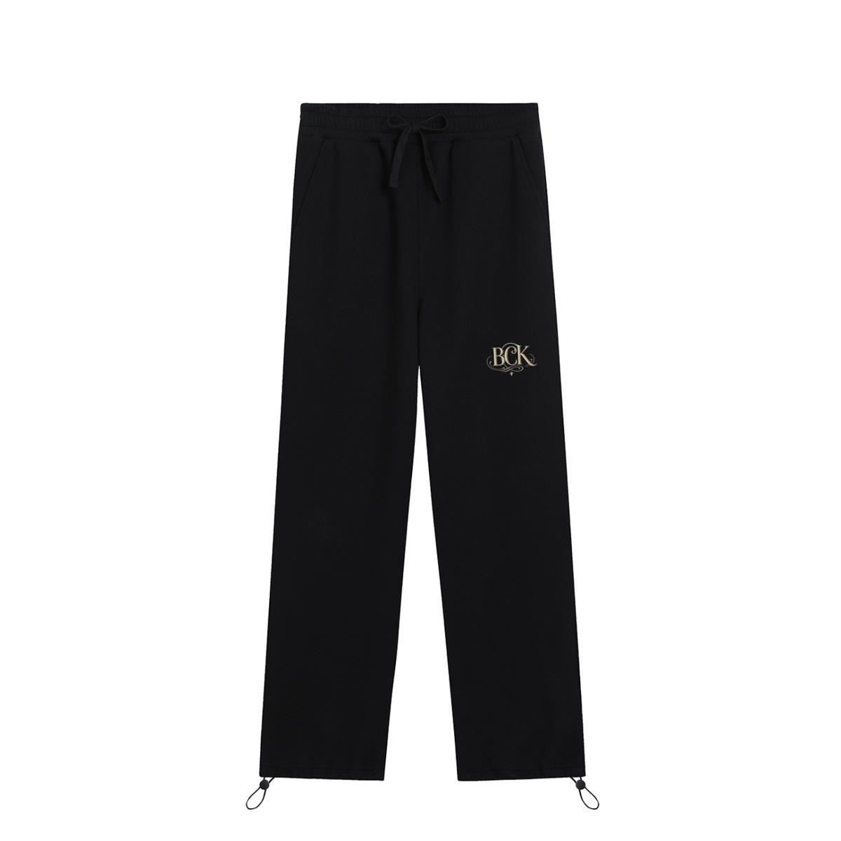 Essential Drawstring Straight-Leg Sweatpants