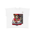 Raw Edge Boxy Non-Shrink T-Shirt
