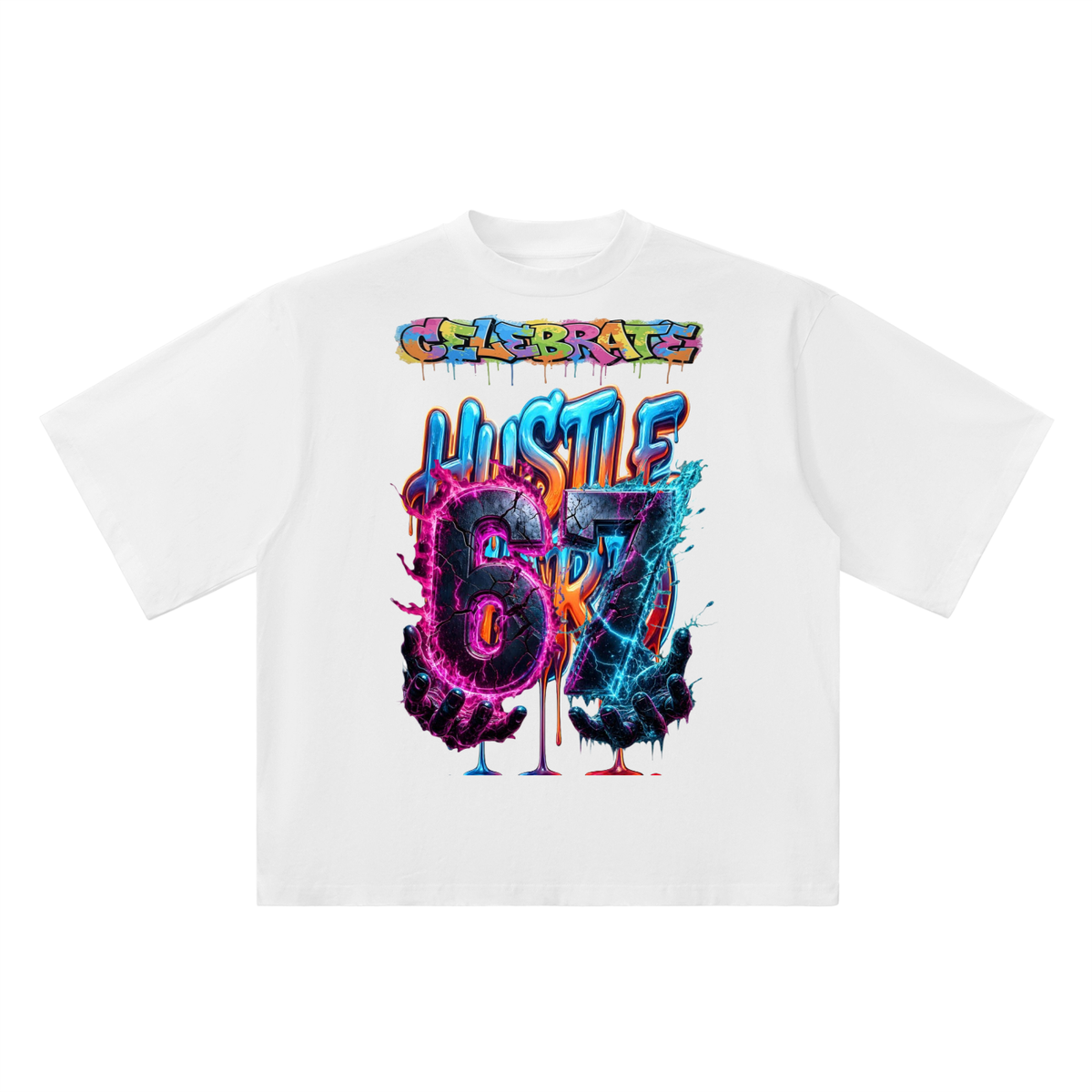 Oversized Drop Shoulder T-Shirt